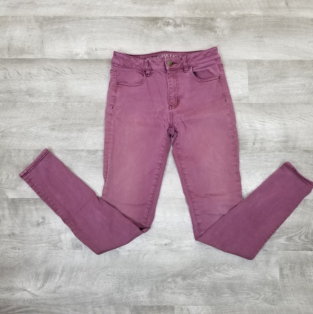 American eagle high rise jeggings size 2